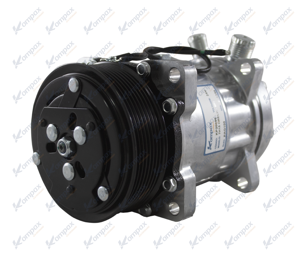 COMPRESSOR 7H15 ORELHA 8PK 24V KOMPAX - 20096