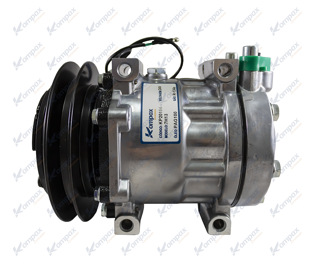 Compressor 7H13 1B 24V New Holland - Case - Kompax - 20104