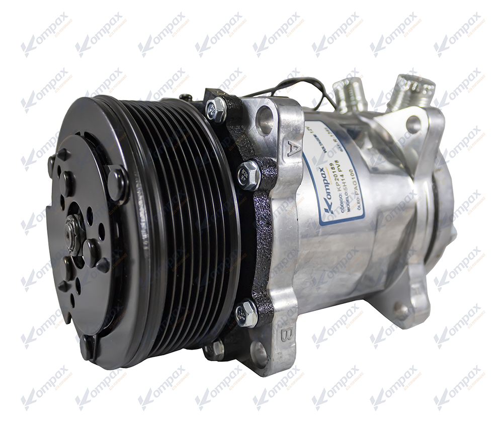 Compressor 5H14 8PK 12V Kompax - 20189
