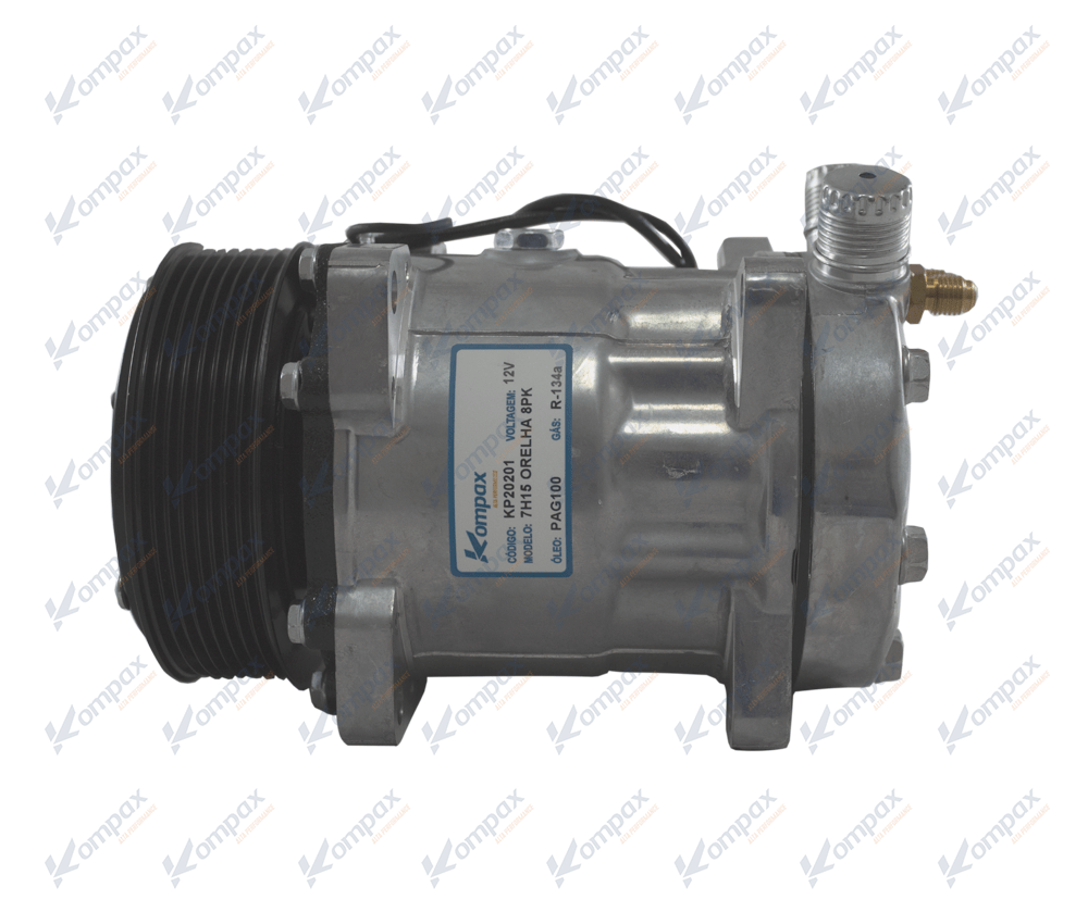 Compressor 7H15 Orelha 8PK 12V Kompax - 20201