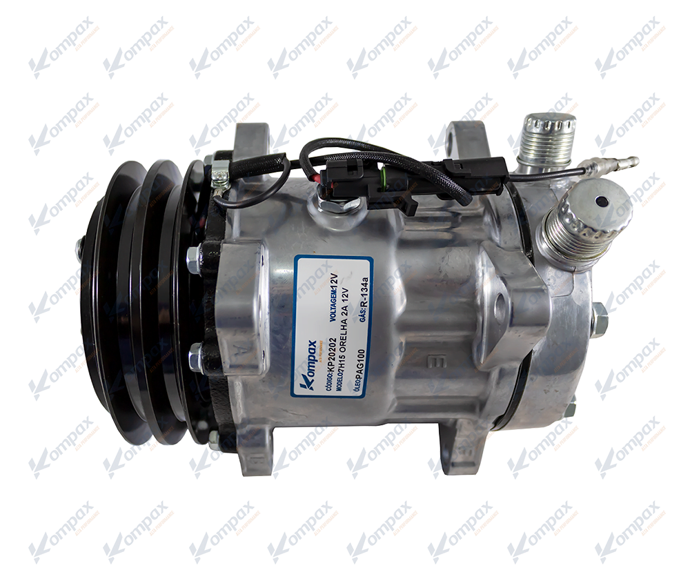 Compressor 7H15 Orelha 2A 12V Kompax - 20202