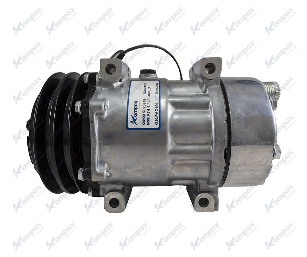 Compressor 7H15 Passante 8PK 12V-SD Rosca Kompax - 20245