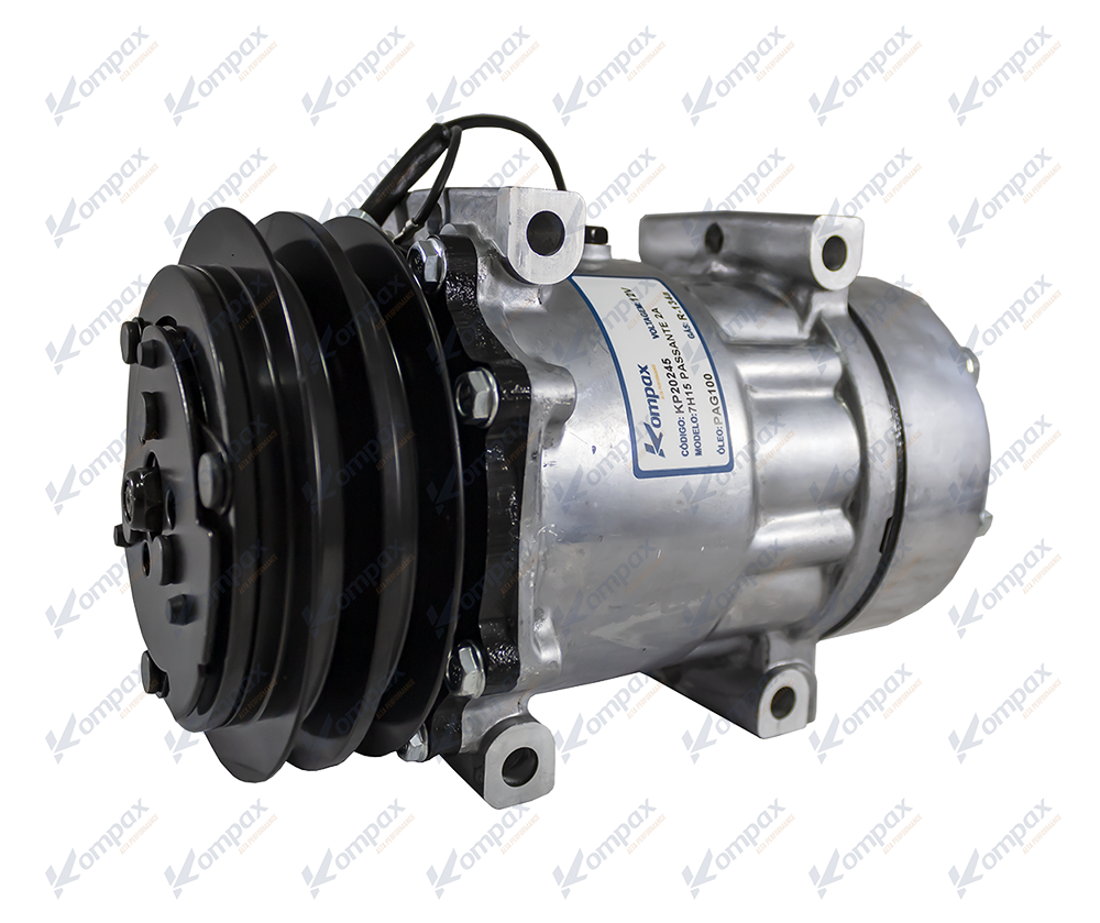 Compressor 7H15 Passante 8PK 12V-SD Rosca Kompax - 20245