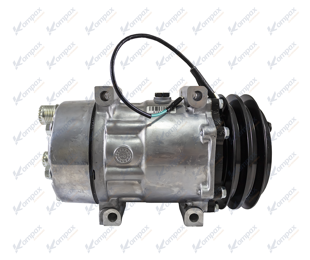 Compressor 7H15 Passante 8PK 12V-SD Rosca Kompax - 20245