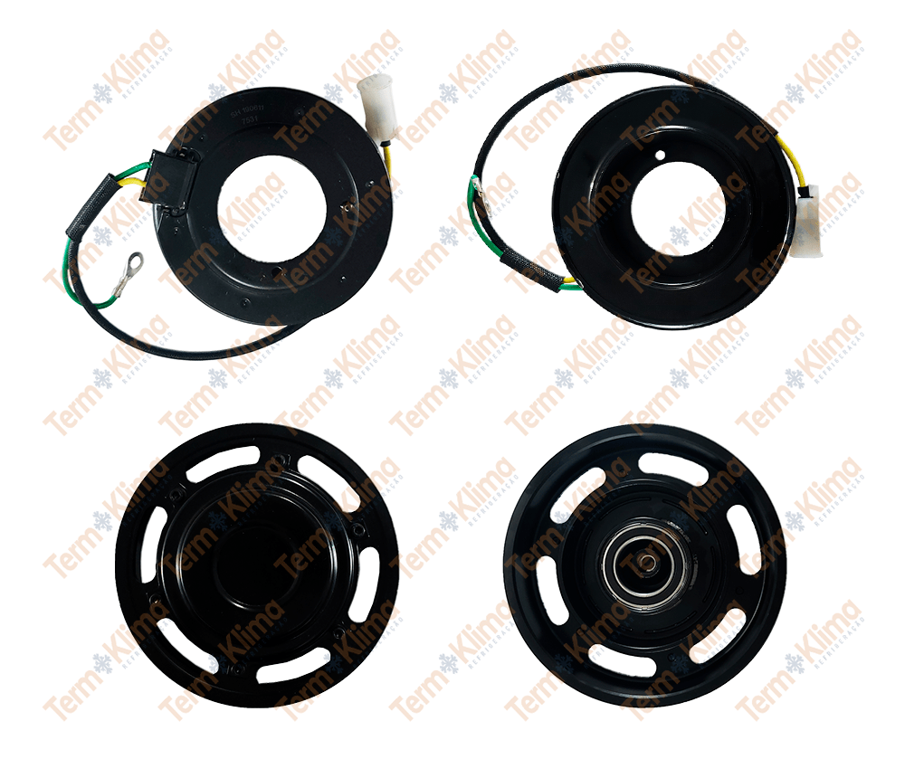 KIT DE EMBREAGEM 7H15 SANDEN - VOLVO FH 01 POLIA 180MM - ACA - 22004