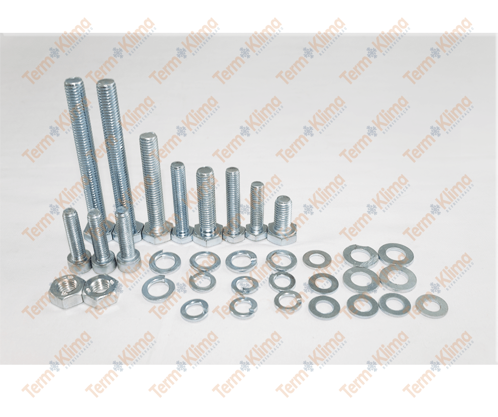 KIT DE FIXAÇÃO PALIO FIRE COMPRESSOR 10P08 - ACA - 45004
