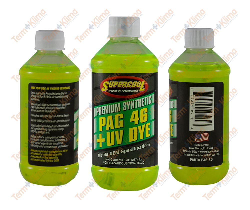 ÓLEO LUBRIFICANTE SUPERCOOL PAG46 UV 237ML - ACA - 50028