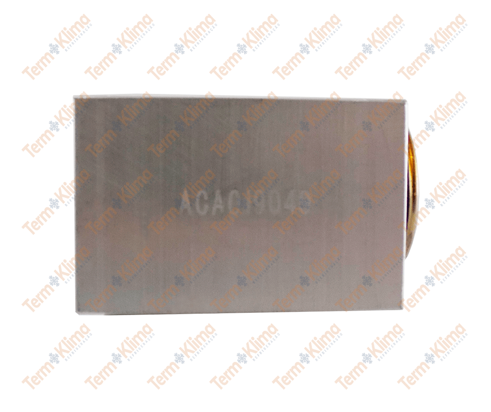 VÁLVULA DE EXPANSÃO BLOCK MÁQUINA VOLVO CARREGADEIRA SERIA L - ACA - 64043