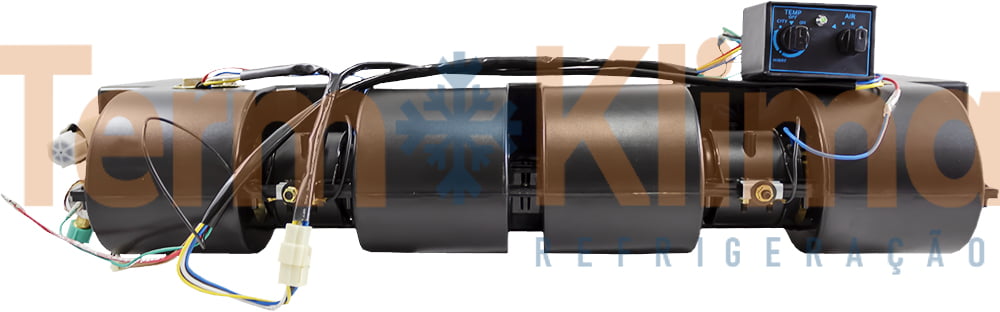 Caixa Evaporadora Universal Preta 6 DIF. 12v - 15027