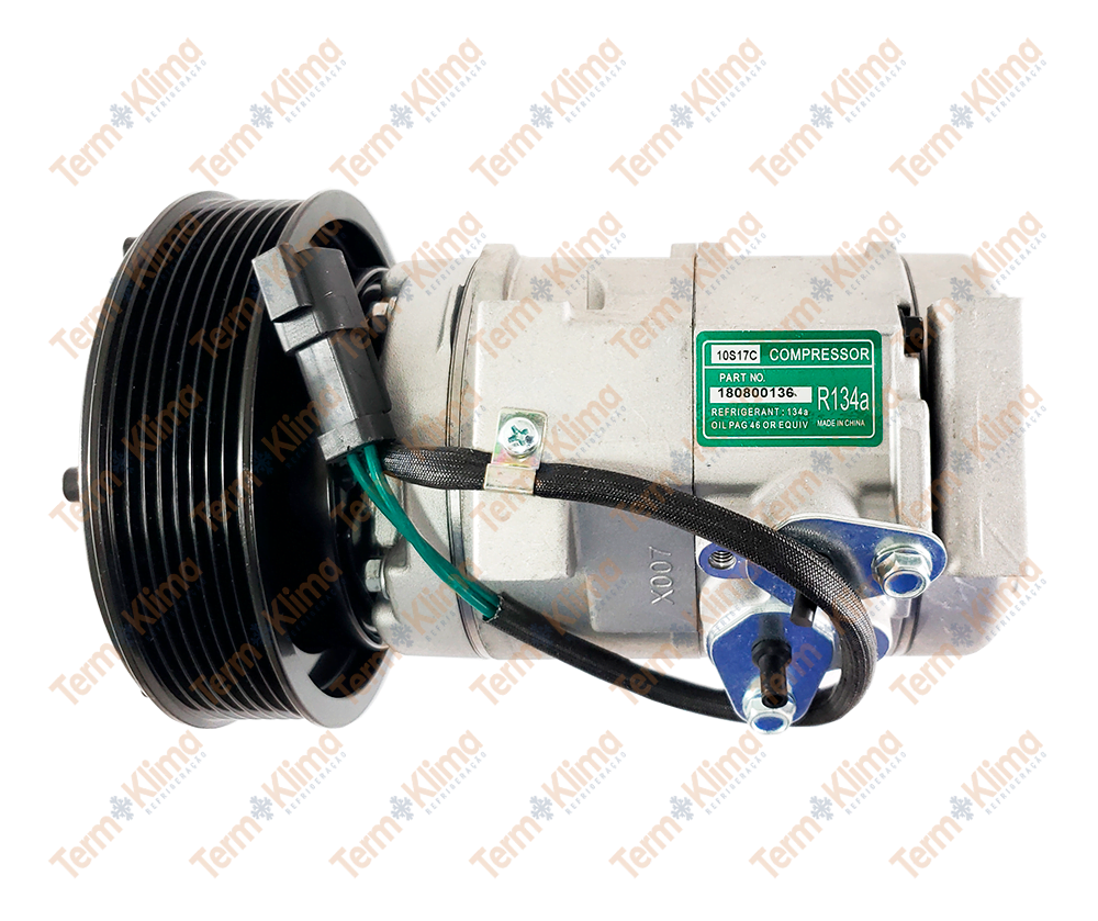 COMPRESSOR CATERPILLAR 10S17 POLIA 8PK 24V - 20091