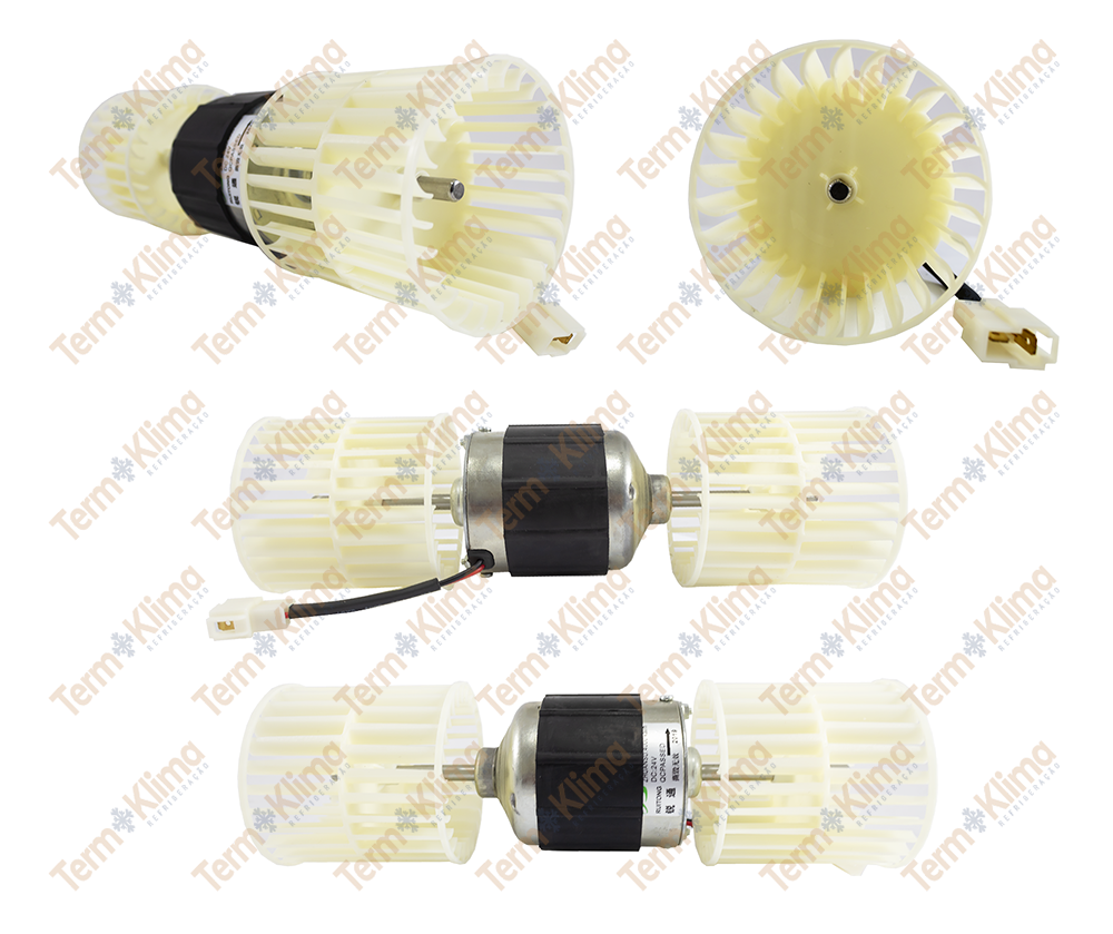 MOTOR DE CAIXA EVAPORADORA UNIVERSAL 2 EIXO 24V CAIXA TETO(IMP) - DENSUL - 44004