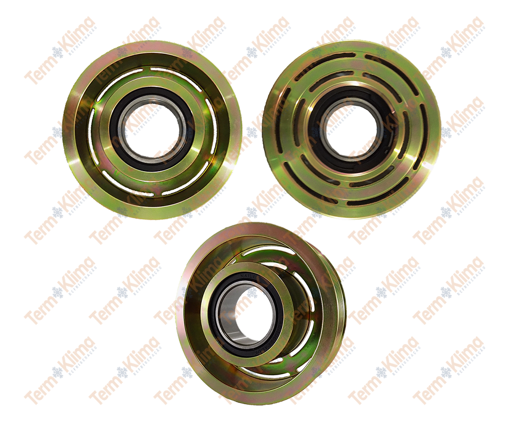 POLIA DO COMPRESSOR SANDEN 5H14 8PK C-ROL(IMP) - DENSUL - 51005