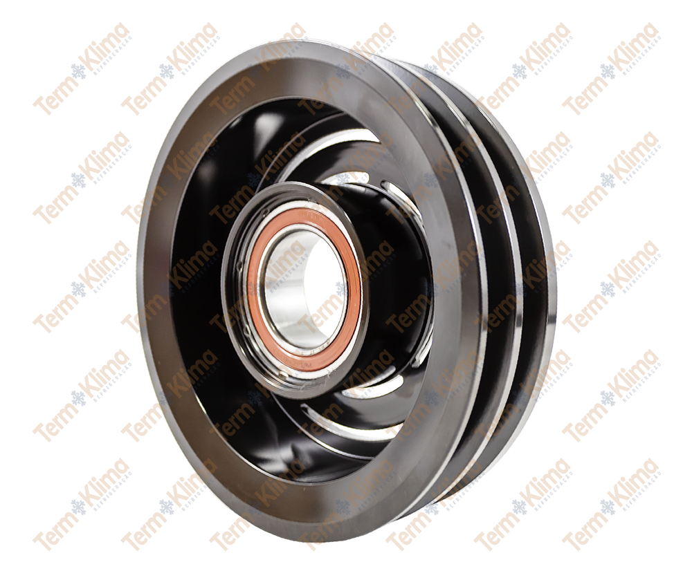 POLIA DO COMPRESSOR TM21 8PK C-ROL - DENSUL - 51028
