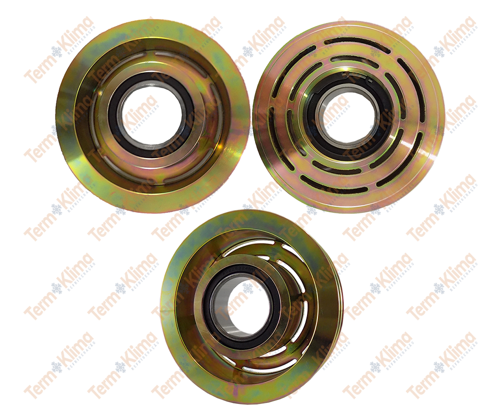 POLIA DO COMPRESSOR SANDEN 5H14 CANAL 24 C-ROL - DENSUL - 51035