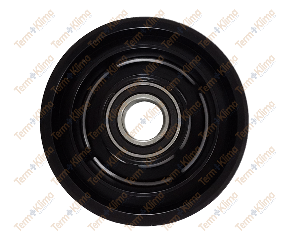 POLIA DO COMPRESSOR HALLA H515 FORD FIESTA / KA / ECOSPORT - DENSUL - 51036