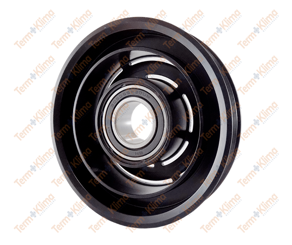 POLIA DO COMPRESSOR HALLA H515 FORD FIESTA / KA / ECOSPORT - DENSUL - 51036