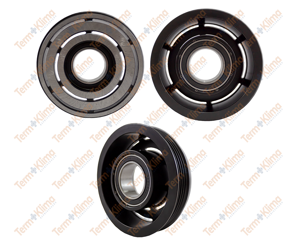 POLIA DO COMPRESSOR SANDEN FIAT DUCATO 2011 4PK - DENSUL - 51046