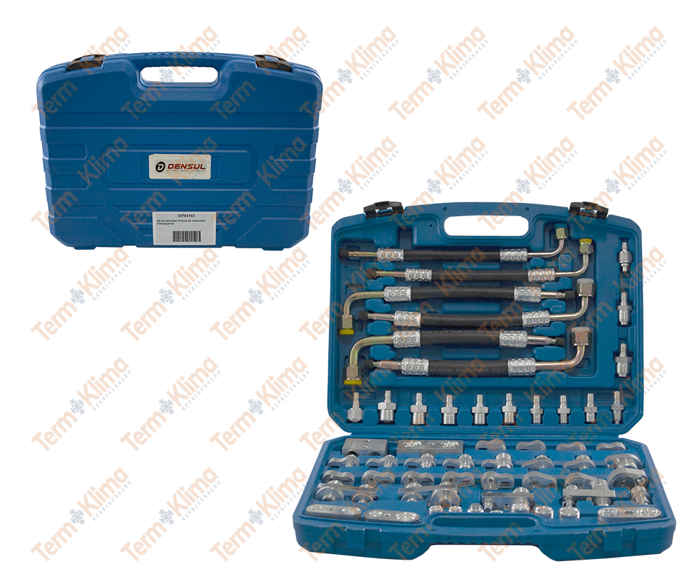 KIT DE FERRAMENTA DETECTOR DE VAZAMENTO ABERTO - DENSUL - 70100