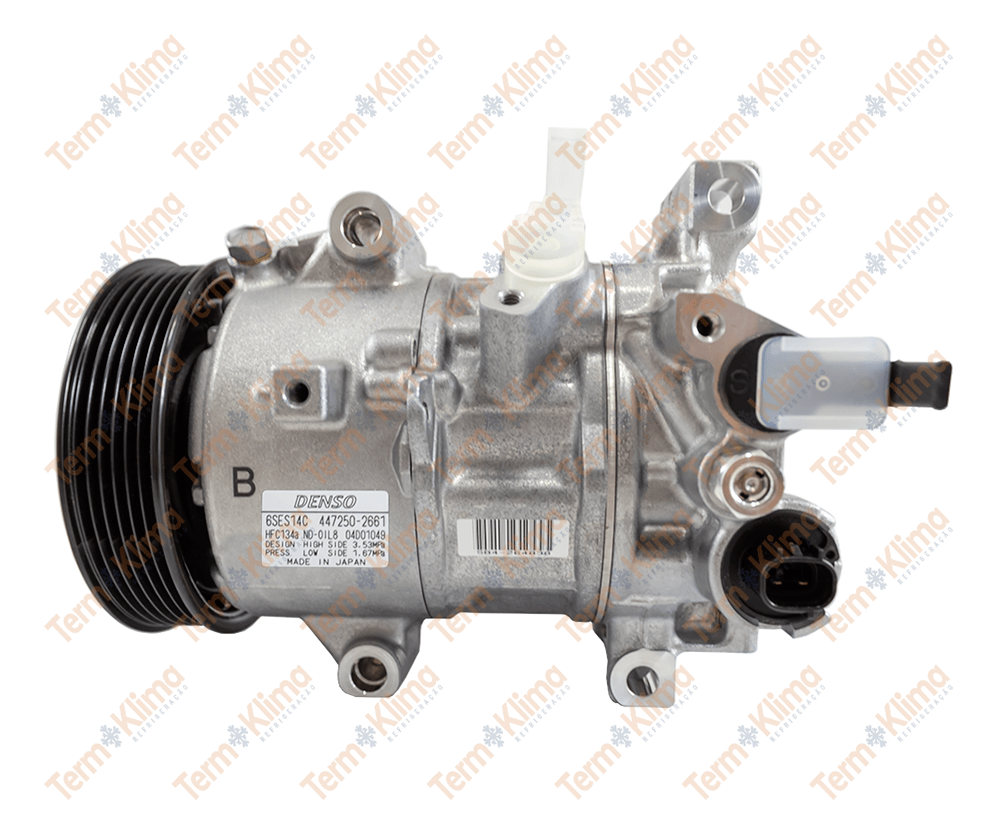 COMPRESSOR 6SES14C TOYOTA COROLLA 1 VALVULA DENSO - 20085