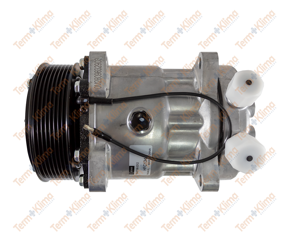 COMPRESSOR 7H15 ORELHA 2A 24V SAIDA VERTICAL SANDEN - 20157