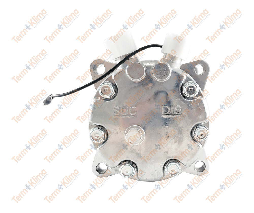 COMPRESSOR 7H15 ORELHA 8PK 12V SAÍDA VERTICAL DENSO - 20202