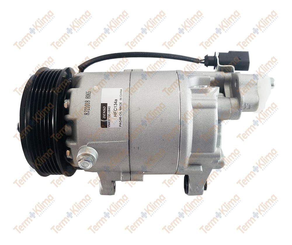 COMPRESSOR VOLKSWAGEN GOLF 2.0 COM EMBREAGEM ANTI-HORÁRIO DENSO - 20240