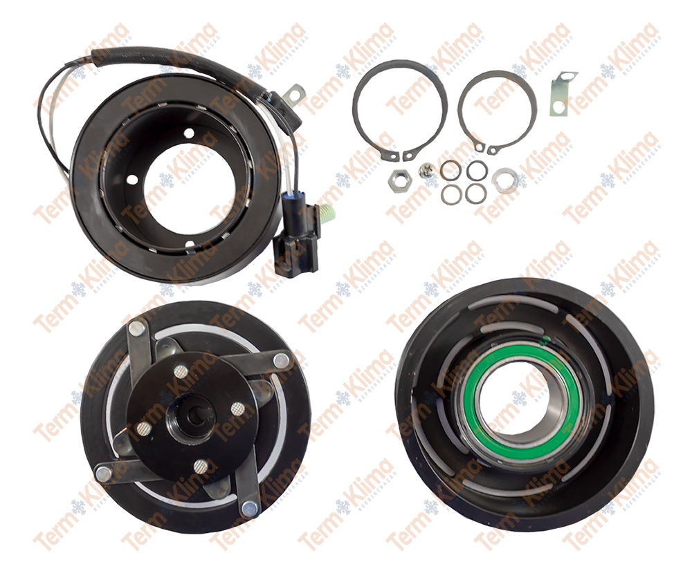 CONJUNTO DE EMBREAGEM 10P15 6P 8PK 12V - DENSO - 23004