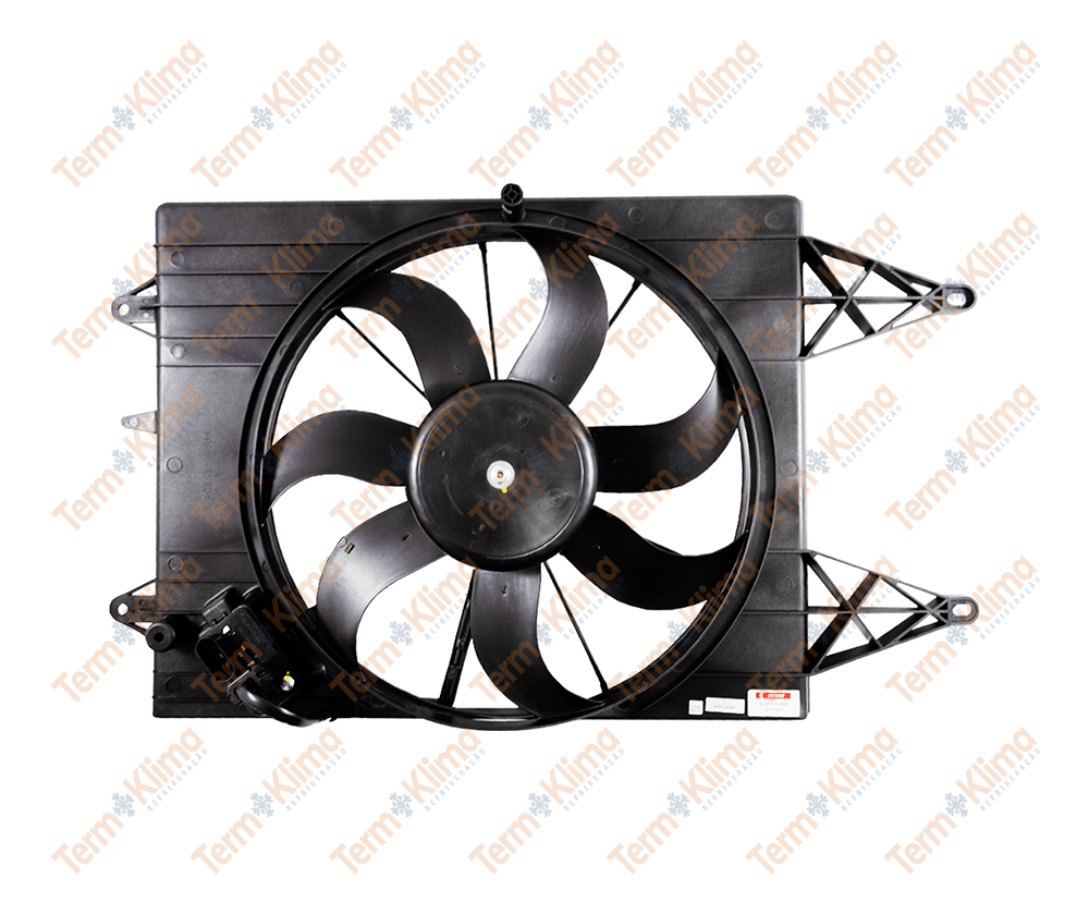 ELETROVENTILADOR RADIADOR VW FOX / GOL / GOLF / POLO 2006-2019 - DENSO - 34057