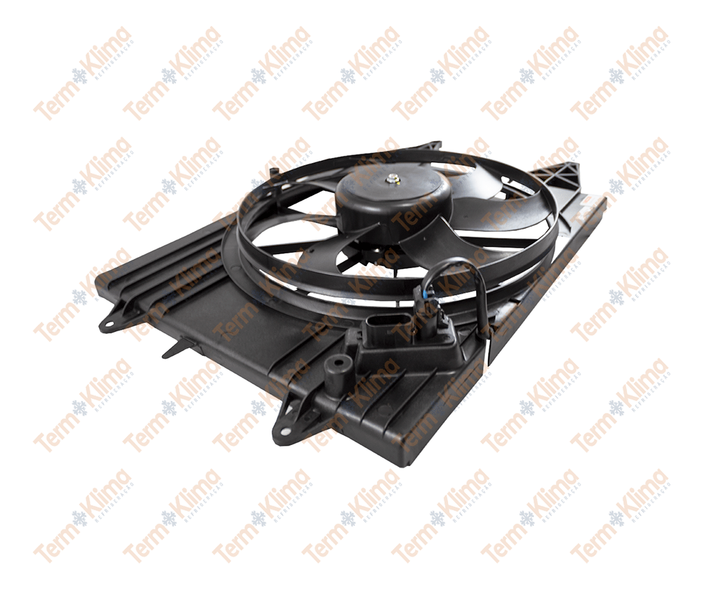 ELETROVENTILADOR RADIADOR VW FOX / GOL / GOLF / POLO 2006-2019 - DENSO - 34057