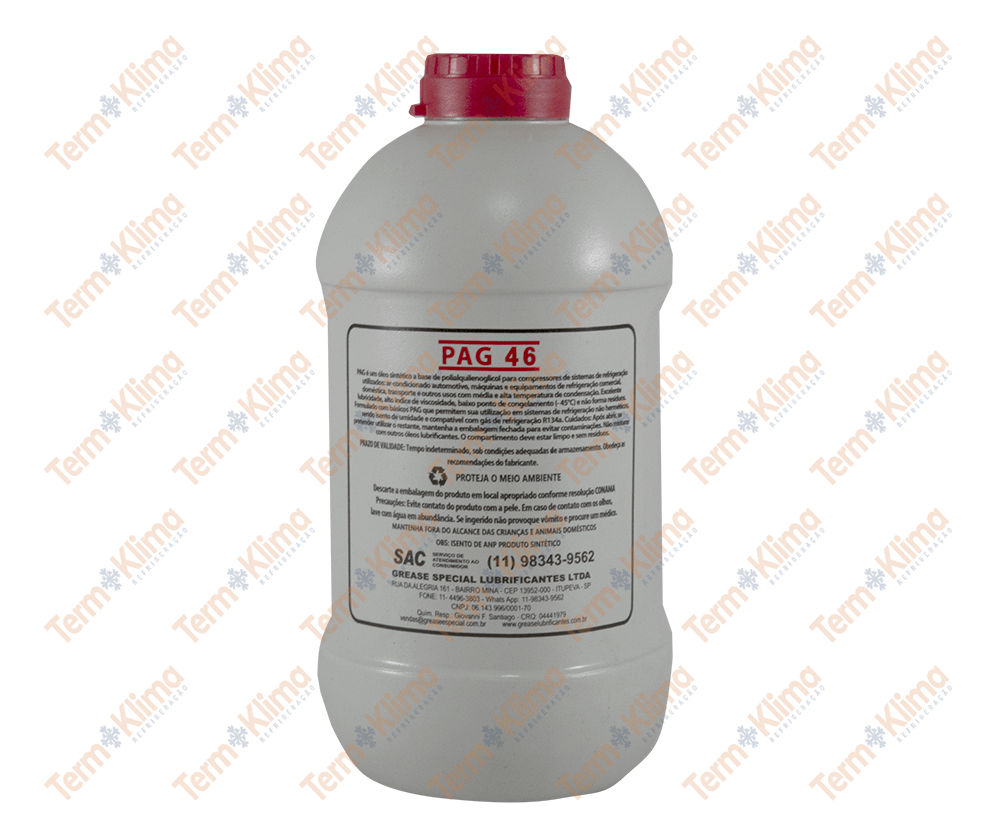 ÓLEO LUBRIFICANTE GREASE PAG46 1LITRO - GRASE ESPECIAL - 50016
