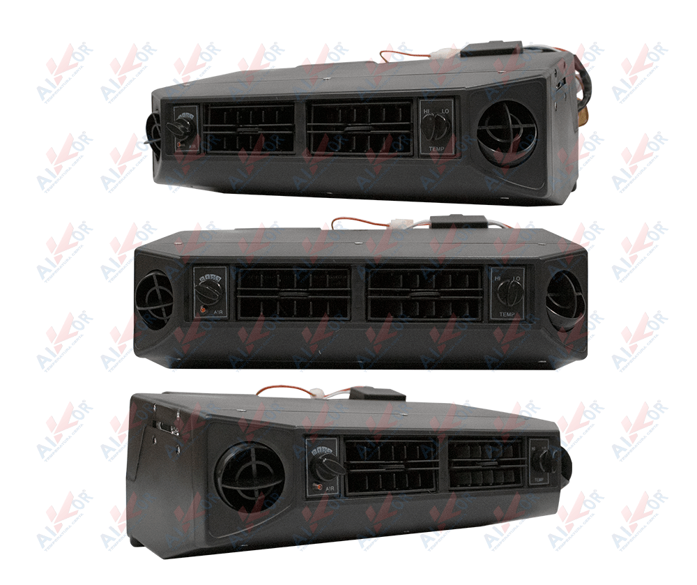 CAIXA EVAPORADORA UNIVERSAL PRETA 4DIF 24V - 15029