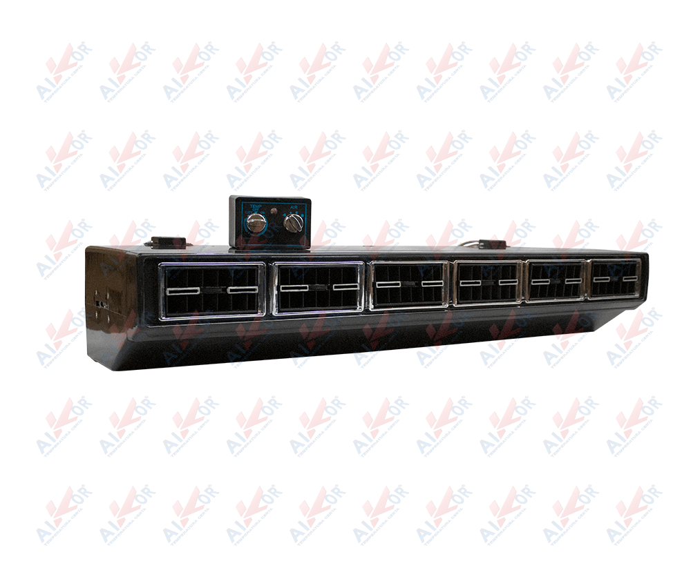 CAIXA EVAPORADORA UNIVERSAL PRETA 6DIF 24V 32000BTUS - AIKOR - 15031