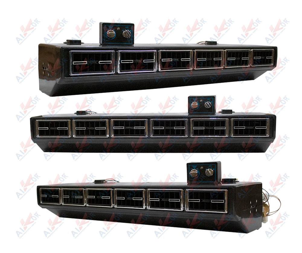 CAIXA EVAPORADORA UNIVERSAL PRETA 6DIF 24V 32000BTUS - AIKOR - 15031