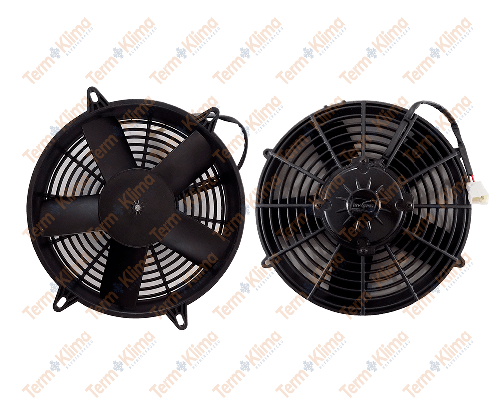 ELETROVENTILADOR AXIAL 11 ASPIRANTE 12V - IMOBRAS - 34017