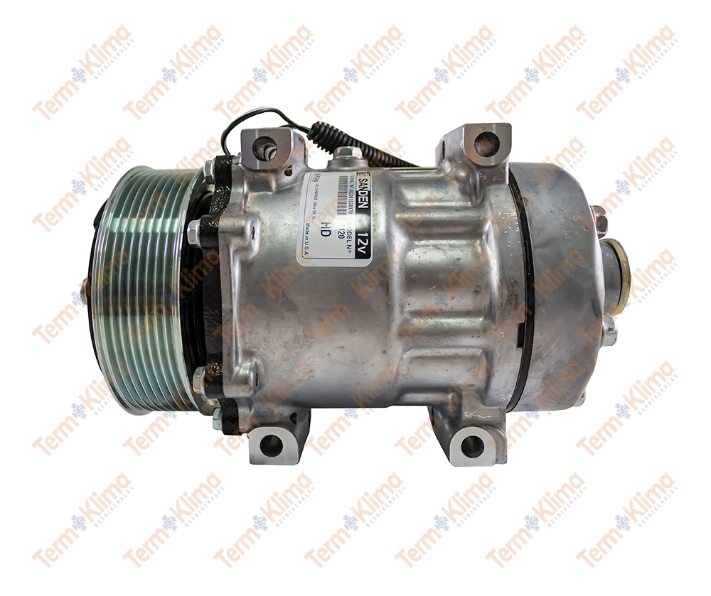 COMPRESSOR 7H15 PASSANTE 8PK 12V SANDEN - 20016