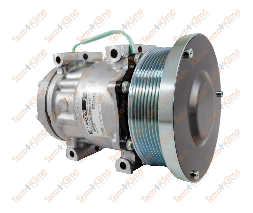 COMPRESSOR CATERPILLAR MOTONIVELADORA 12K / PÁ CARREGADEIRA 938 SANDEN - 20145