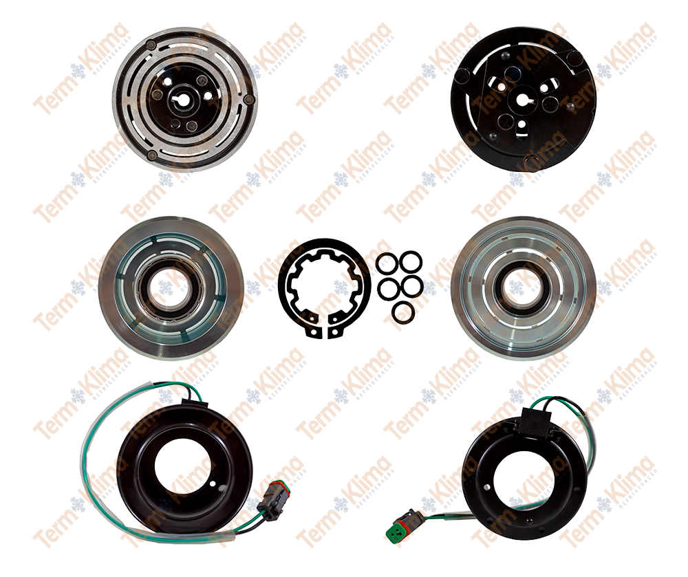 CONJUNTO DE EMBREAGEM SCANIA 10PK 24V - QUANTUM - 21004