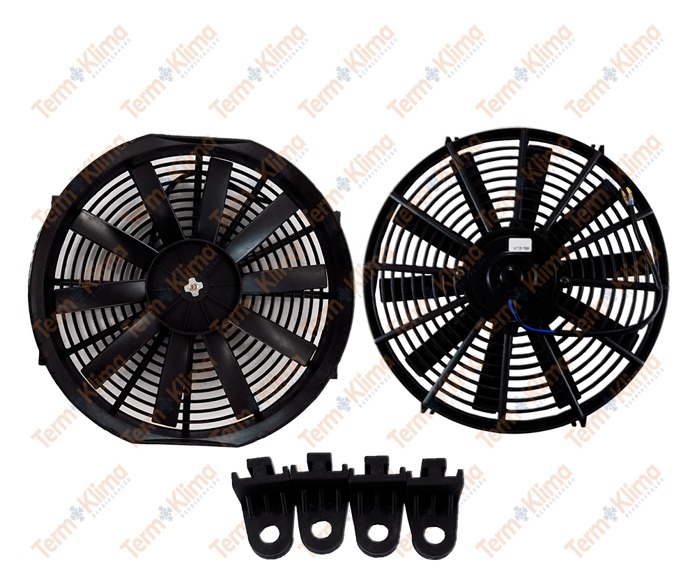 ELETROVENTILADOR 14 12V SOPRANTE AUX - REFRIJET - 34004
