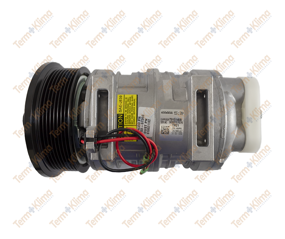 COMPRESSOR SELTEC TM21 8PK 12V (SISTEMA VALEO) SANDEN - 20023
