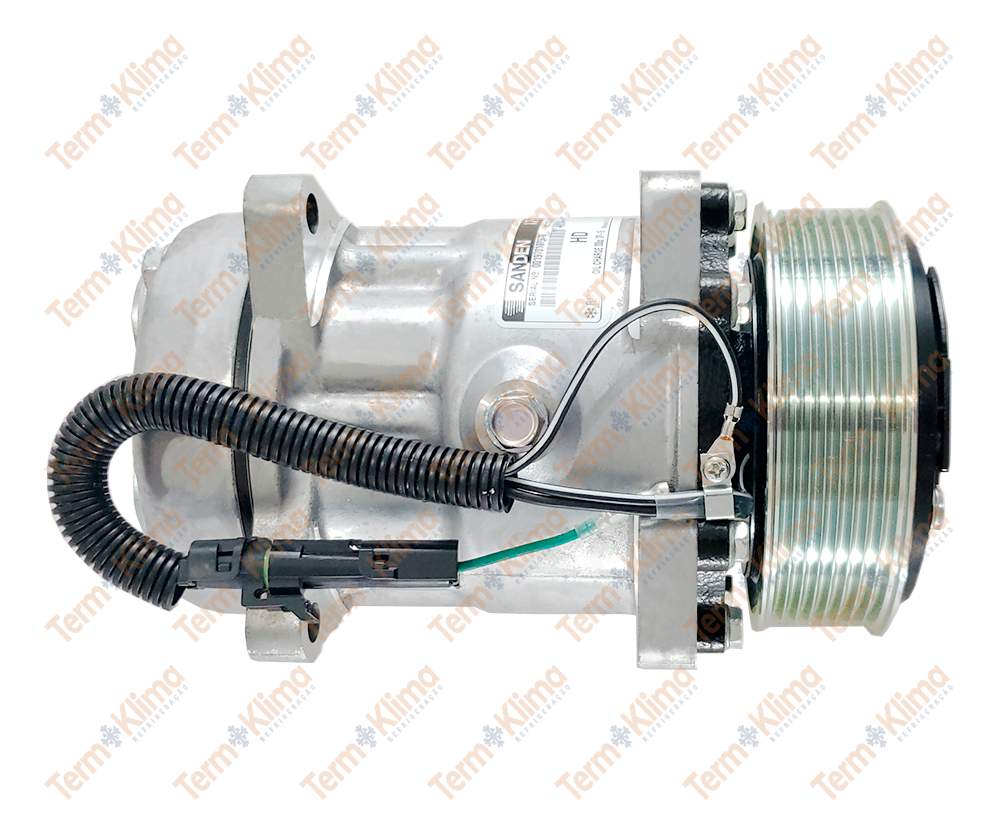 COMPRESSOR 7H15 ORELHA 8PK 12V FLEX SANDEN - 20143