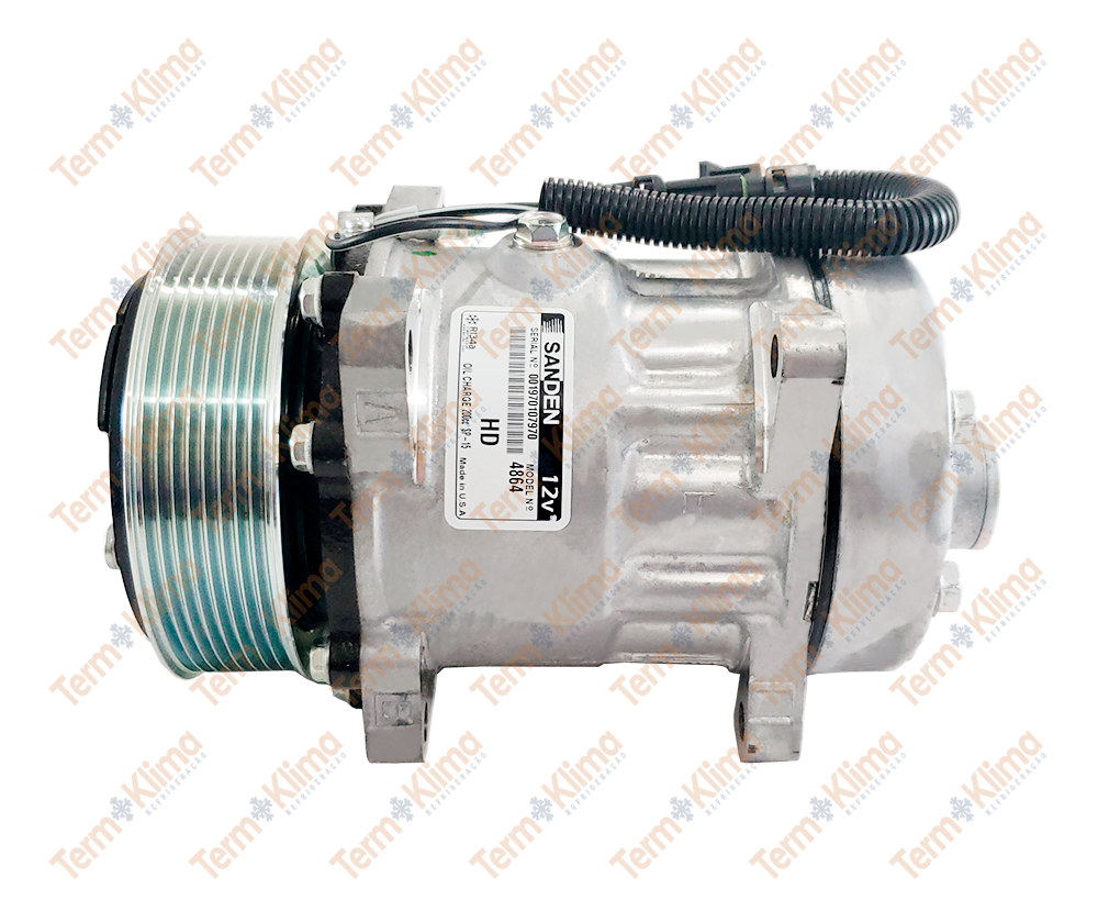 COMPRESSOR 7H15 ORELHA 8PK 12V FLEX SANDEN - 20143