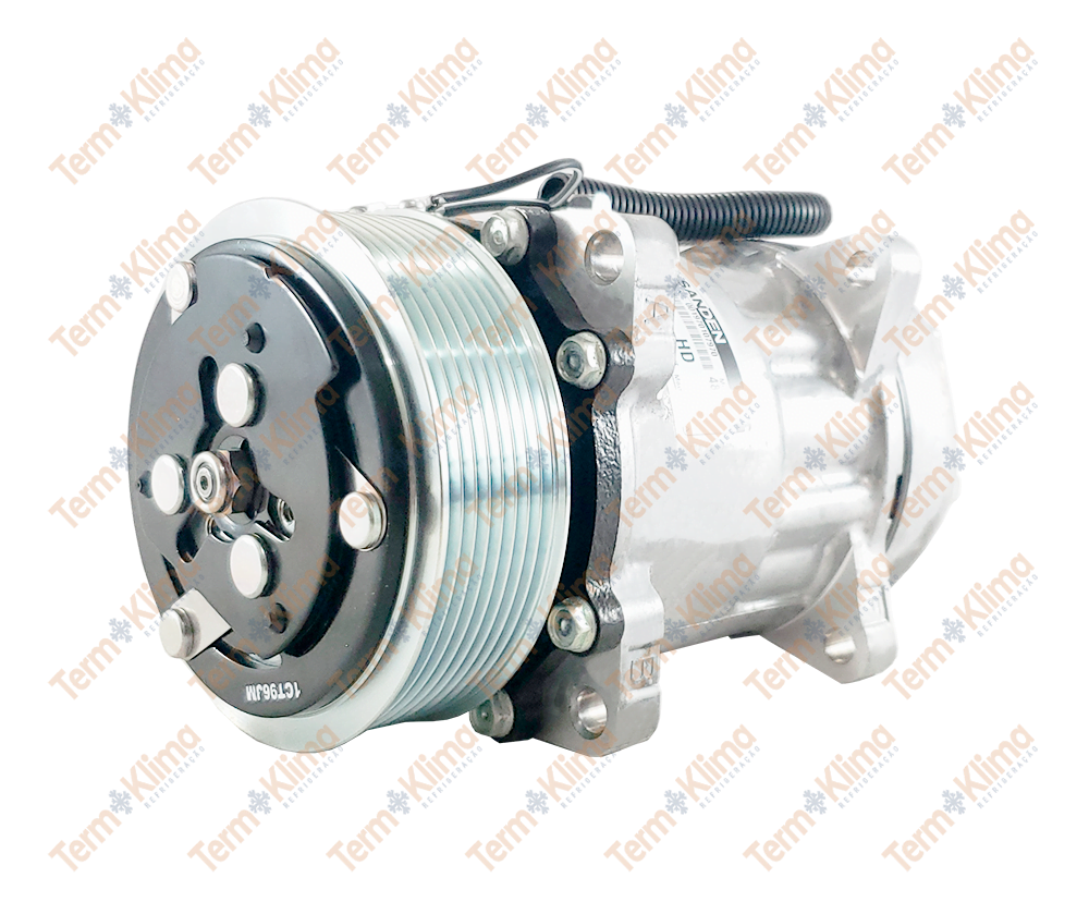 COMPRESSOR 7H15 ORELHA 8PK 12V FLEX SANDEN - 20143