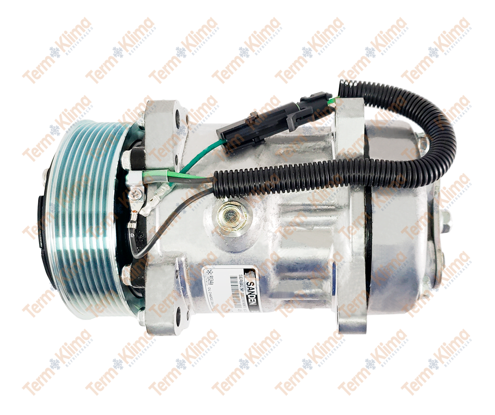 COMPRESSOR 7H15 24V SAIDA VERTICAL SANDEN - 20156