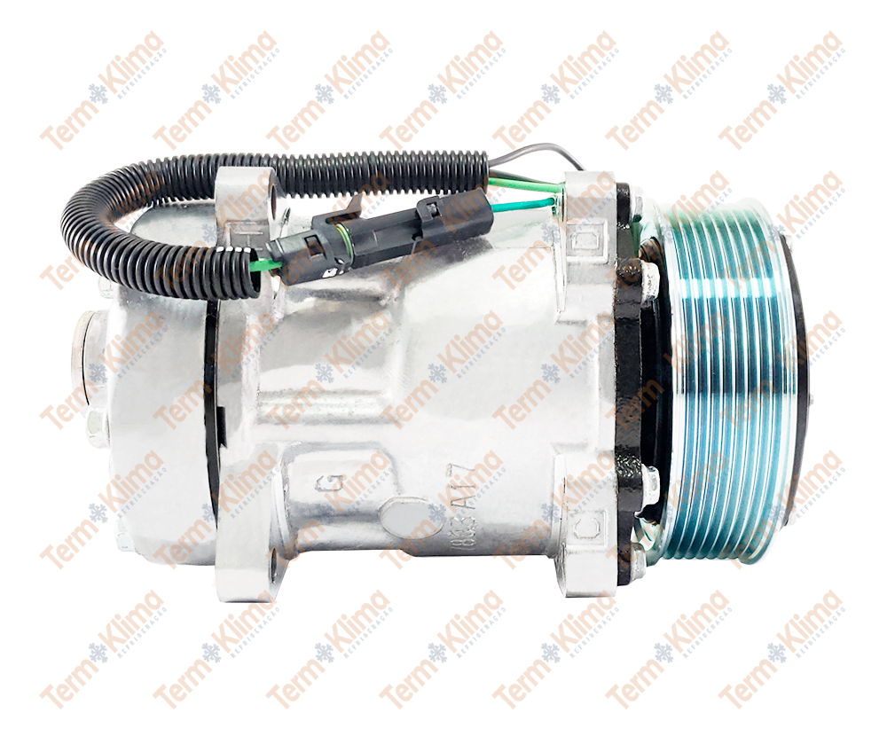COMPRESSOR 7H15 24V SAIDA VERTICAL SANDEN - 20156