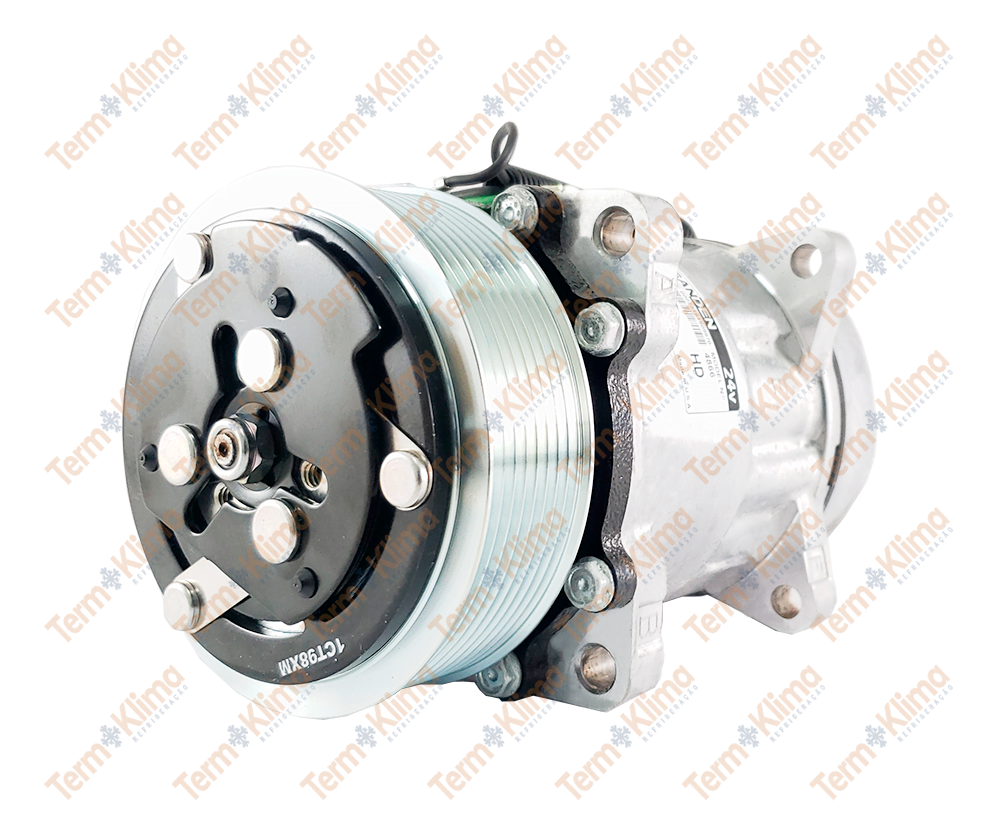 COMPRESSOR 7H15 24V SAIDA VERTICAL SANDEN - 20156