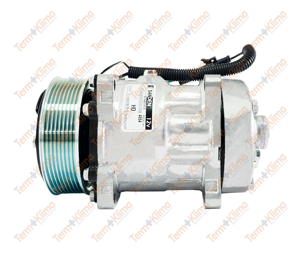 COMPRESSOR 7H15 12V SAIDA VERTICAL SANDEN - 20171