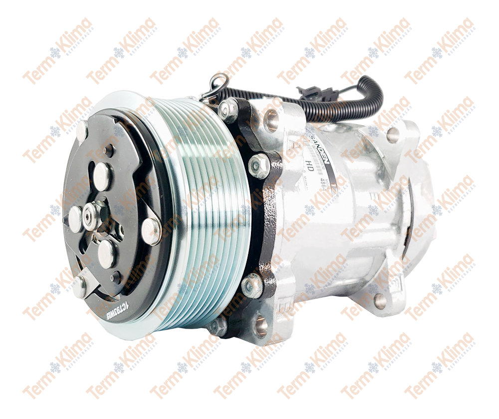 COMPRESSOR 7H15 12V SAIDA VERTICAL SANDEN - 20171