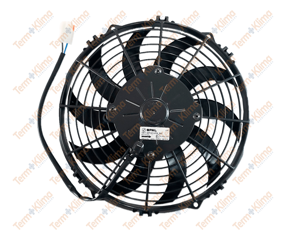 ELETROVENTILADOR SPAL-10 24V ASPIRANTE - REFIJET - 34019