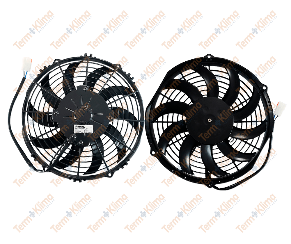 ELETROVENTILADOR SPAL-10 24V ASPIRANTE - REFIJET - 34019