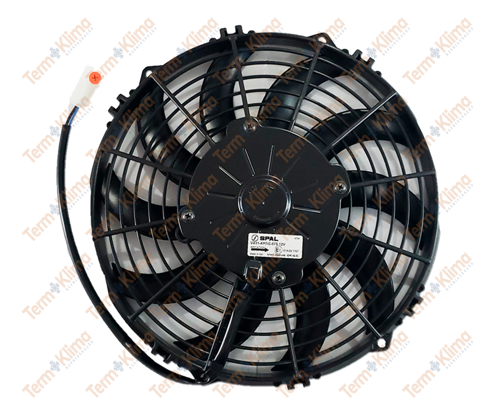 ELETROVENTILADOR SPAL-10 12V-VA11AP7 C-57 - REFIJET - 34028